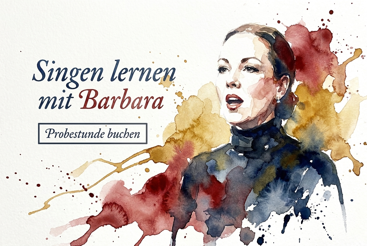 Aquarell-Hero mit Barbara