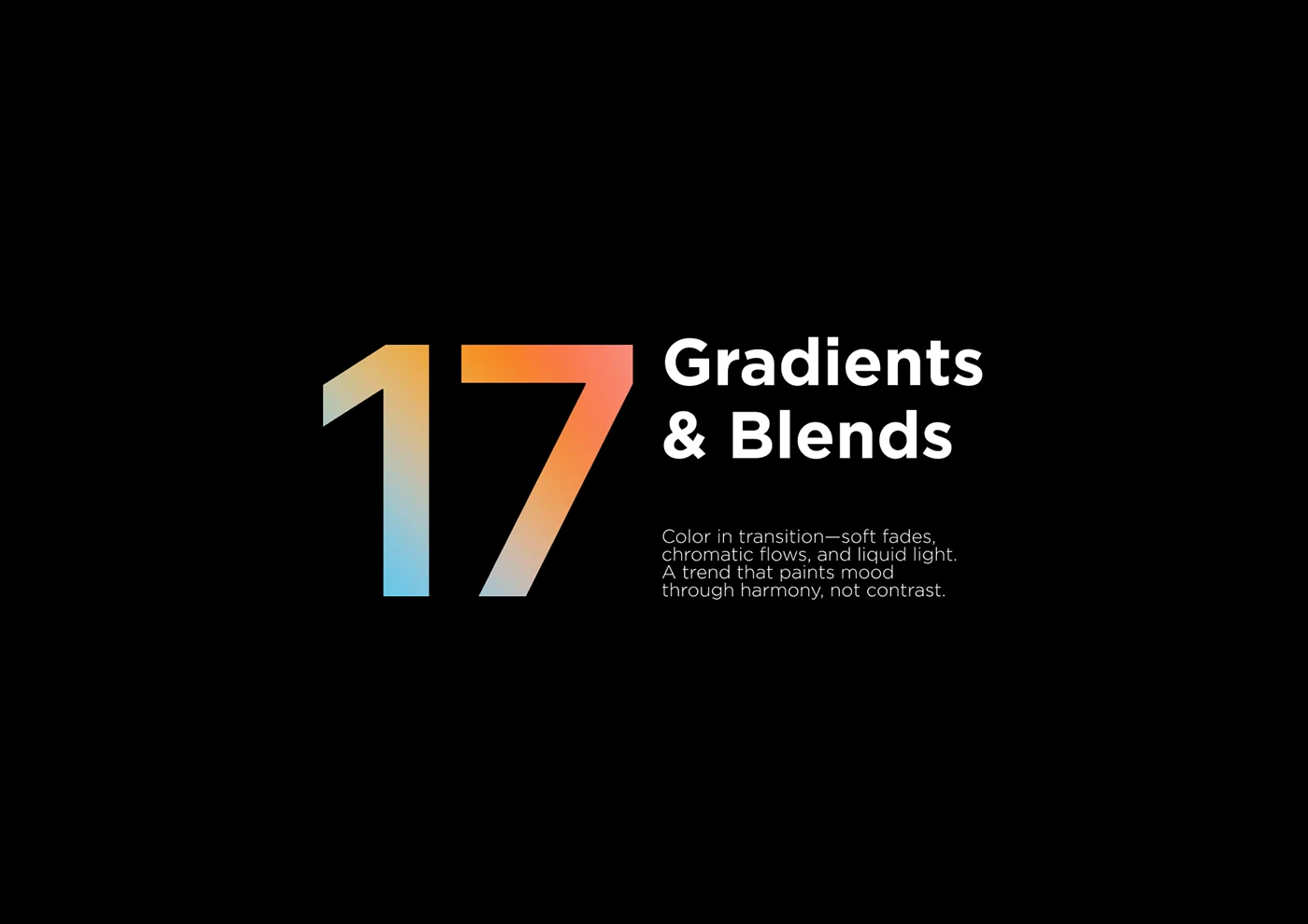 Soft gradient design with smooth color transitions and blended tones