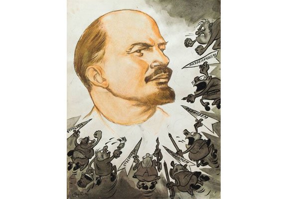 Boris Yefimov Caricature