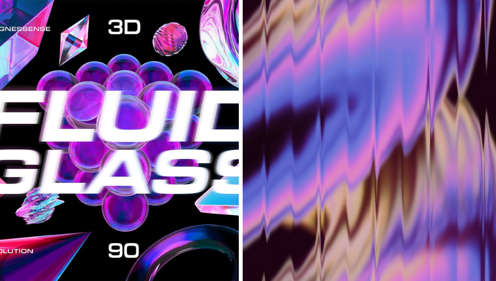 Fluid / Liquid Glass Aesthetic